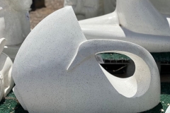 stylised-swan-statue