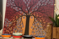 Hand-painted-trees